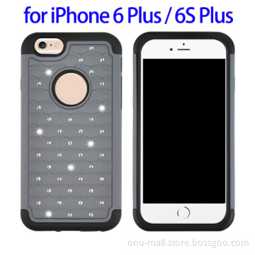 High Quality Phone Case Back Cover Case for iPhone 6 plus 5.5, Mobile Phone Silicone Case for iPhone 6 Plus